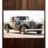 Металлическая табличка Packard Twelve Roadster (1005)